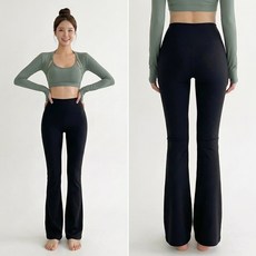 슈나온 군살 쏙 하이웨스트 부츠컷 레깅스