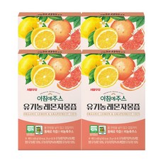 서울우유 아침에주스 유기농 레몬즙 20gx30포 4개, 120개, 20g
