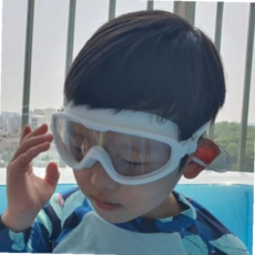스노쿨링안경 귀마개 스노쿨링물안경 화이트 초등학생수경 안티포그물안경 고글수경 59000EA 1EA, 본상품