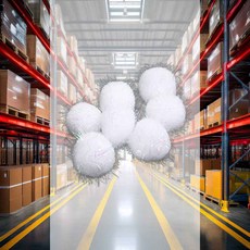 반짝이 퐁퐁 20mm 흰색 원목조립 입체쌓기 교육용 나무블록 나무쌓기장난감 교구전용블록