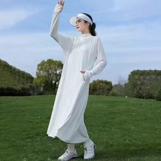 女夏季長款防曬衣