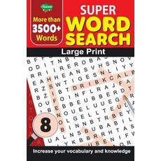 (영문도서) Super Word Search 8 Paperback, Manoj Publication, English, 9789355792006
