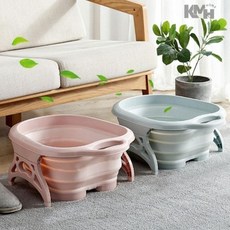 족욕기 족욕기 풋워시, 발지압 폴딩족욕기 핑크