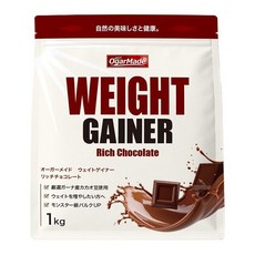 OgarMade 1kg 웨이트 게이너 웨이트 업 단백질 일본을 대표하는 파티시에 감수, 1g, 1개