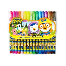 지구화학 뽀로로 향기싸인펜 (사인펜) 16색