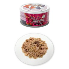 吶一口肉多多鮮肉湯罐 貓鮮肉湯罐 鮮肉湯罐 貓咪鮮肉湯罐 無榖貓湯罐毛掌櫃寵物店, 80g, 1個, 鮮肉湯罐 鮪魚+鮭魚80g