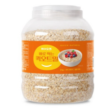 헤이오트 바로 먹는 퀵오트밀 2kg PET(캐나다산), 1개