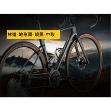 CICLOVATION 「林道」水壺架 極簡主義 地形圖系列 - 中取式 靚黑 礫石與登山推薦, 1個, 靚黑 / 3627.23002 *1個