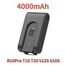 무선 진공 청소기 충전식 리튬 이온 배터리 Dreame G9 G10 R10 R10Pro T10 T20 V12S 용 교체 배터리 5000mAh, 4000mAh3