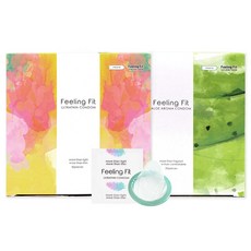 한국라텍스 필링핏 초박형 대용량콘돔 2종세트 울트라씬 50P + 알로에아로마50P 탁월한 밀착감 풍부한 윤활효과, 1세트, 100개입
