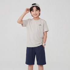 아이더 주니어 여름 상하복 세트 남아 키즈 냉감 반팔 반바지