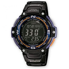 Casio 카시오 SGW100 시리즈 | 디지털 시계 & Compass 200M WR 100 SEC Stopwatch Twin Sensor for Direction Temper