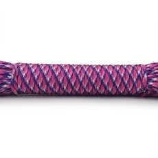 새로운 색상 직경 4 MM 31 미터 9 스탠드 코어 Paracord 낙하산 코드 매는 밧줄 텐트 로프 하이킹 캠핑 빨, 5 meters, 03 9 core-camouflage 7