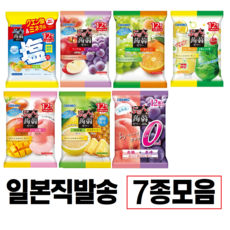 일본 오리히로 곤약젤리 초특가 7종모음 계절상품포함, 1세트, 1.68kg
