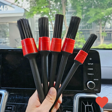 세차용품 차량용 브러쉬 5종세트 청소솔 먼지털이, 1개