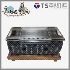 [경도] 미니화로 스텐레스 석쇠 (화로 별도구매), 스텐 직사각, 1개