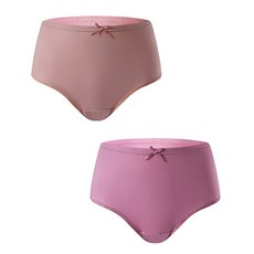 BYC 2件套純棉簡約純色內褲