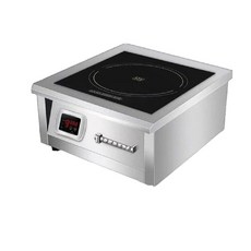 업소용 인덕션 1구 고출력 찜 탕 요리용, 3500W, 화이트