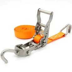 라쳇바 회전 깔깔이바 라쳇벨트 캠핑 가방 화물 세트 텐셔너 고정바 자동바 길이, 8. 더블후크길이10m