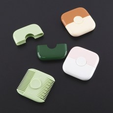 숱정리 다듬기전용트리머 가드포함이발기 숱 정리 헤어 트리머, 색상랜덤