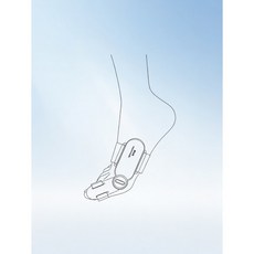 moenmedic 拇指外翻矯正器，具備可調式旋鈕設計, 1g, 1件