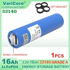 1-6pcs VariCore 3.2V 15Ah LiFePO4 배터리 C33 리튬 인산염 4s 12V 오토바이 자동차 모터 수정 인버터 배, 15 1pcs 33140 15AH