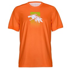 Wisdom Leaves 남성용 산악 자전거 저지 반소매 주황색. XXL