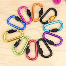 Ant 登山扣 8cm, 隨機出貨, 5個