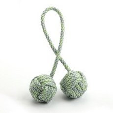 원숭이 주먹 매듭 방울 베글레리 Monkey Fist Knot Fingertip Sports Hand Ball Begleri 스트레스 해소 손장난감, 그린, 1개