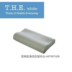 【TOE拇指小舖】經典型高低弧型枕(L), 1個