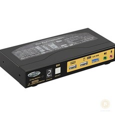 스토어-하유 넷메이트 8K HDMI KVM 스위치 2대1 USB지원 NM-HK8602S 8KHDMI스위치