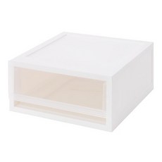 IKEA 組合式抽屜盒 無印風簡約桌面收納盒, 25x12x26cm(超取限4), 白色, 1