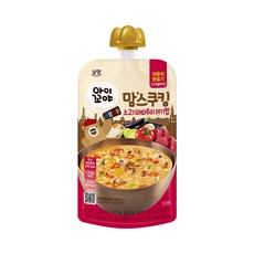 맘스쿠킹 유아 이유식(15개월~) 소고기라따뚜이, 140g, 1개, 소고기 라따두이