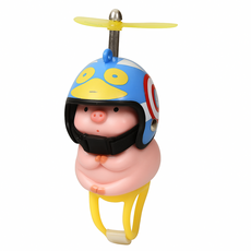 로드킷 돼지 헬리콥터 오토바이 스쿠터 핸들악세사리 꾸미기, 1개, 캡틴