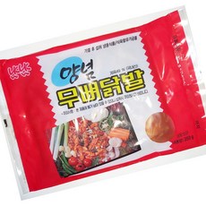 냠냠 무뼈 닭발 볶음 350g 냉동 간식 안주 매운 닭 발