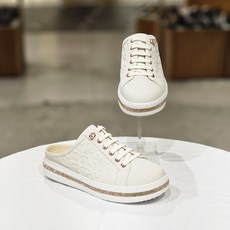 [미셸by탠디] 신구로 여성 3cm몰드창 캐쥬얼 스니커즈 블로퍼(뮬) x23207