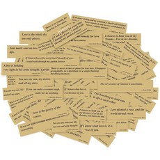 [ 940188 ] 117피스 러브 인용구 스티커 스크랩북 커플 결혼식 기념일 테마 저널 용품 정크 저널 DIY 공예 사진 앨범 장식용 (love117), [ 940188 ] 117피스 러브 인용구 스티커 스크