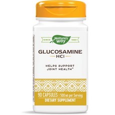 Nature's Way 葡萄糖胺膠囊 500mg, 90顆, 1罐