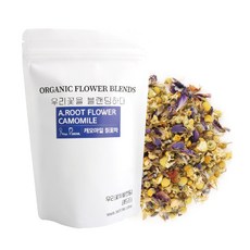 캐모마일차 칡꽃차 잎차 리필형 꽃차 허브차 블랭딩차, 40g, 1개, 1개입