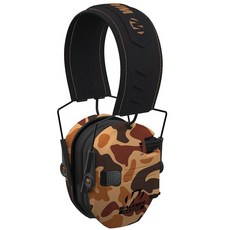 Walker's Game Ear 워커스 레이저 슬림 전자 청력 보호 귀마개 소리 증폭 억제 “지키지 않으면 잃습니다.” 브라운, Duck Camo