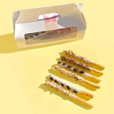 아트박스/소녀제과 풍미가득 유럽 막대과자 DIY 키트 초코과자 만들기, 풍미가득 유럽 빼빼로 DIY 1키트