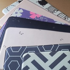 pvc 다용도매트 주방매트 기저귀갈이대pvc매트 낮잠매트 어린이집 유치원 틈새 매트, 물결, 1개