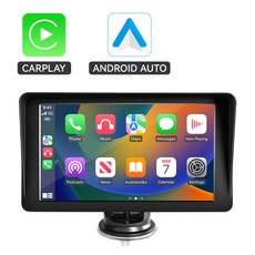 AHOUDY 카플레이 안드 오토 6인치 라디오 리눅스 시스템 블루투스 지원 선택적 CVBS, 6 Inch Scr n