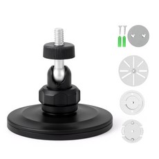 비상 무타공 홈캠 CCTV 자석 거치대 마그네틱 각도조절, 화이트