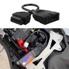 HQRNYP OBD1 스캐너 OBD 어댑터 1 스캐너 케이블 코드 리더 진단 도구 범용 12핀 OBD2 II 16핀 소켓 스캔 연장 도구 자동차 액세서리 GM 310, HQRNYP OBD1 스캐너, OBD 어댑터, 1 스캐