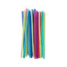 Tupperware 재사용 가능한 호루라기 빨대 20개 세트 블루 레드 그린 틸, 1개