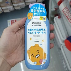베비언스 리틀카카오프렌즈 키즈 샴푸 바디워시, 200ml, 1개