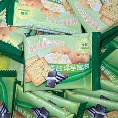 【粿女兒商行】健康日誌 脆餅 (起士/法式蒜味/海苔/海鹽燒烤) - 洋芋脆餅系列, 1個, 海苔洋芋