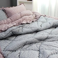 릴케 폴리 세미 기모 차렵이불 Q/S 릴케이불 폴리세미기모이불 세미기모 san+383dF