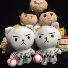 日本棒球國家隊 世界棒球經典賽 侍samurai武士隊 國家隊 吉祥物吊飾, 1個